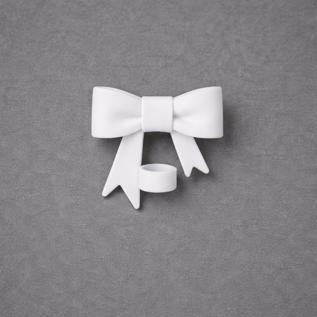 Bow Babe Straw Toppers