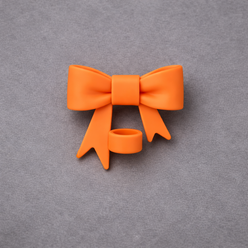 Bow Babe Straw Toppers