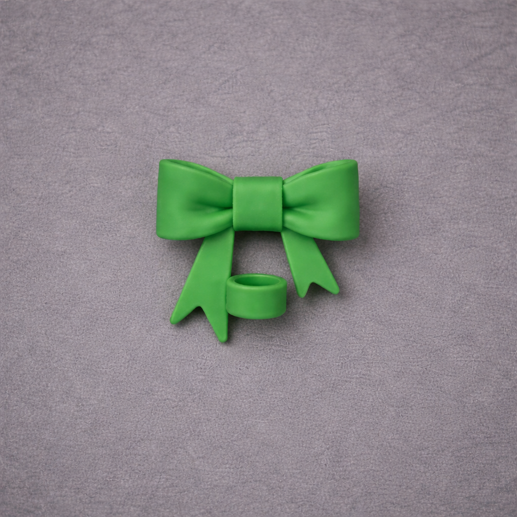 Bow Babe Straw Toppers