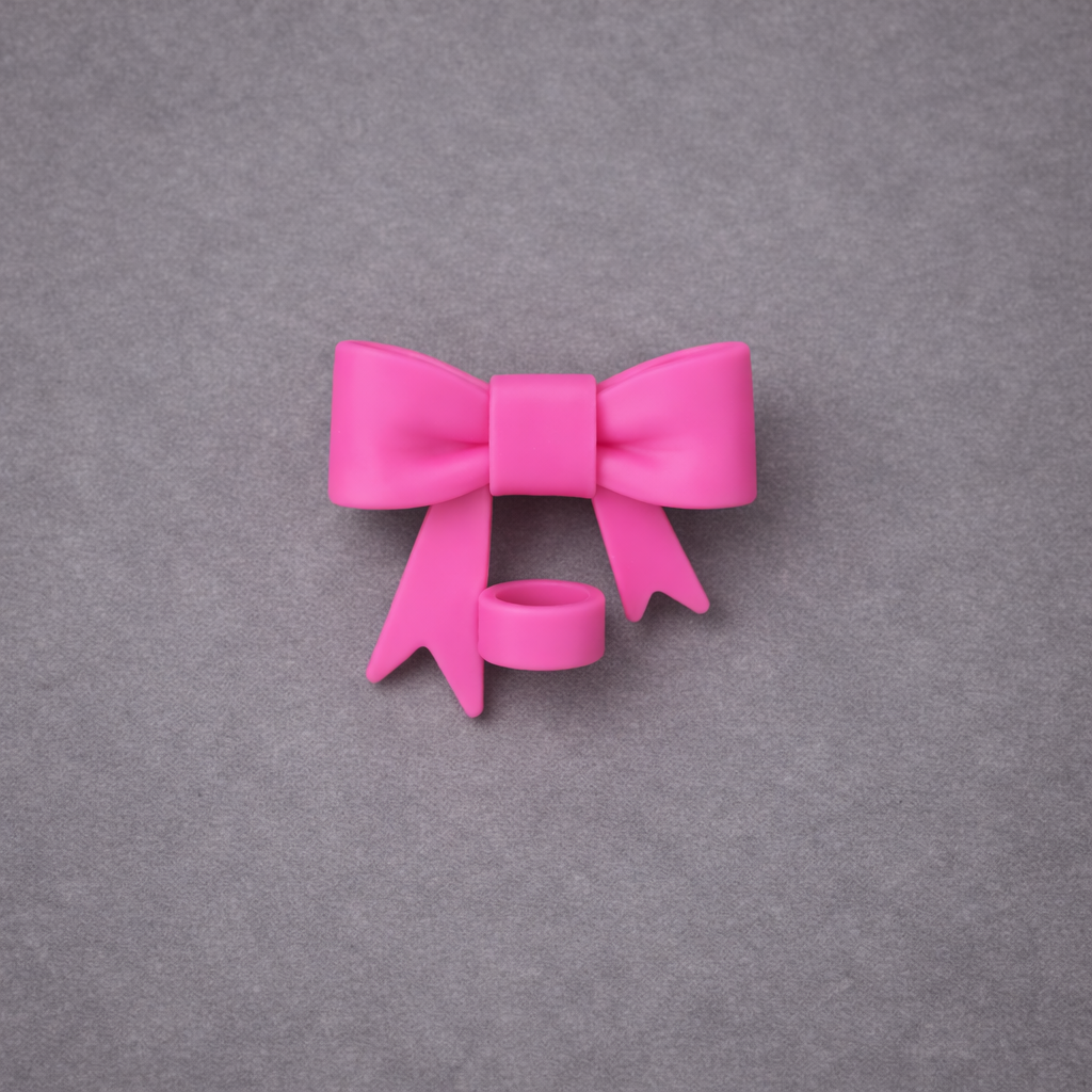 Bow Babe Straw Toppers