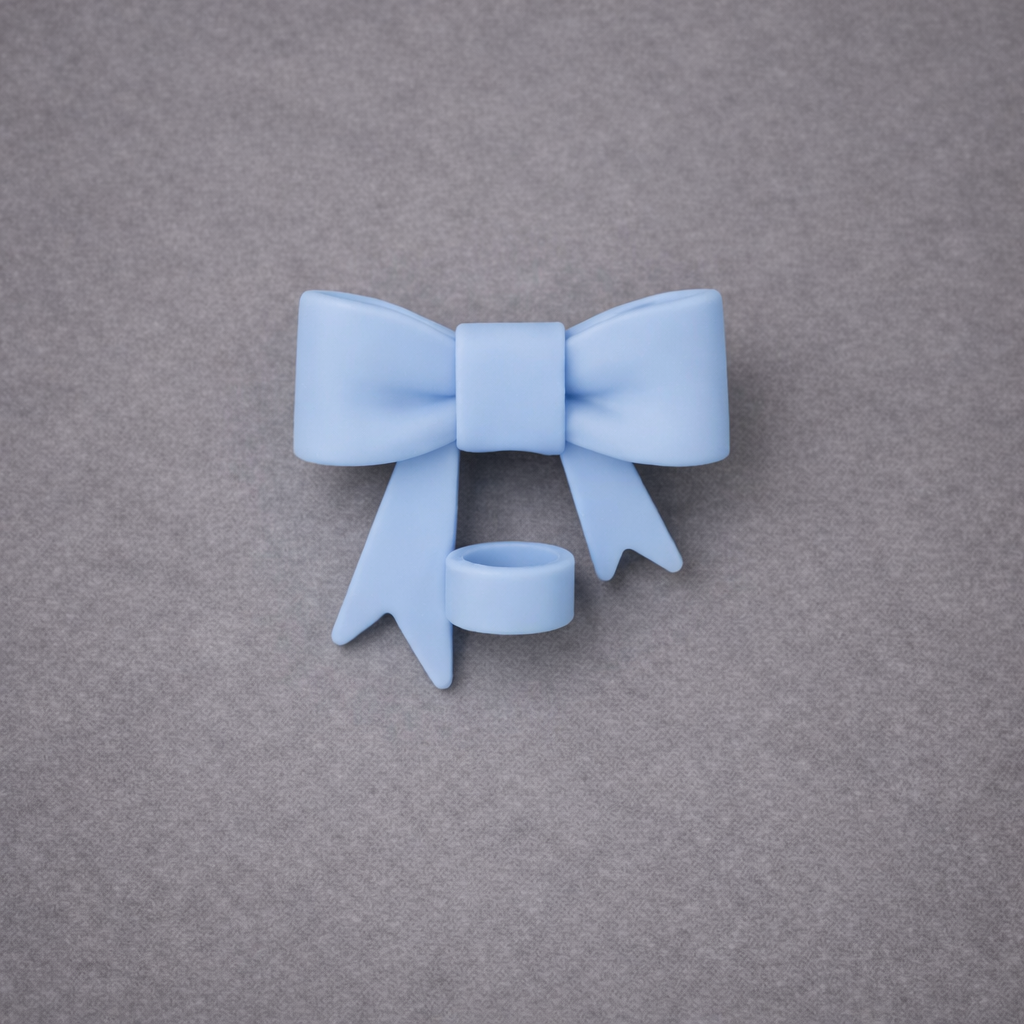 Bow Babe Straw Toppers